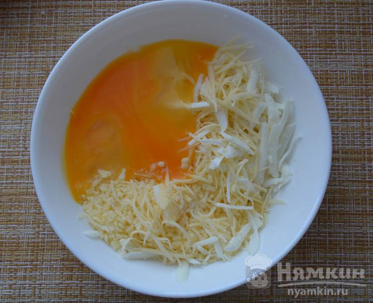 Хачапури с сыром из слоеного теста - фото шаг 2