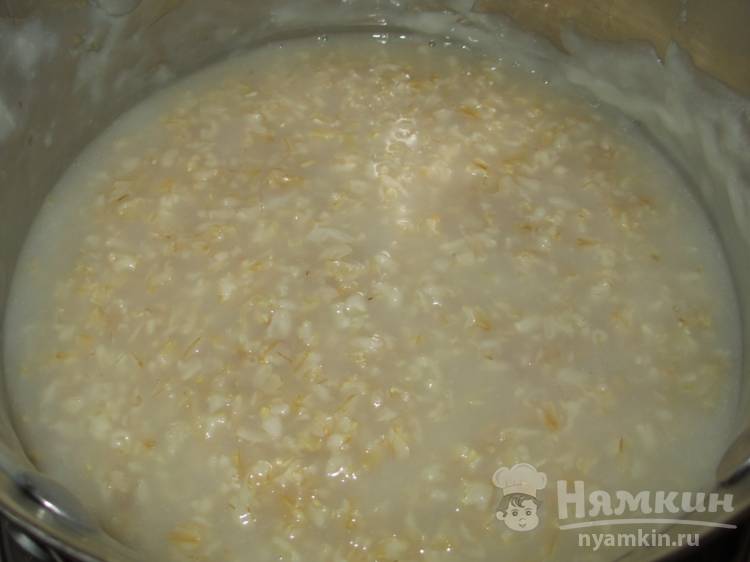 Постная овсяная каша на воде  - фото шаг 3