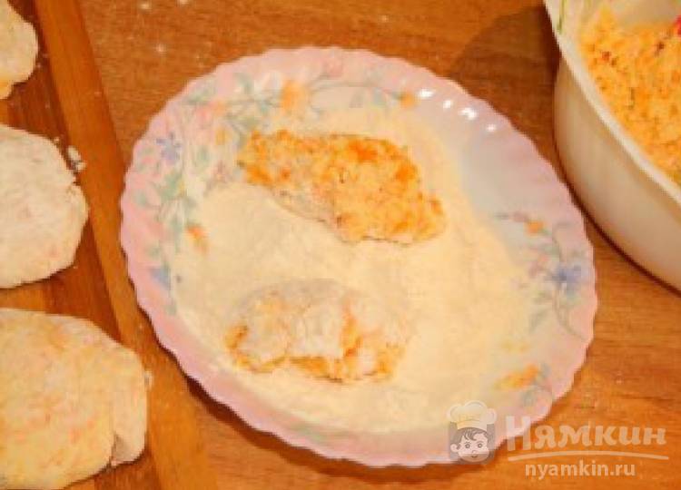 Морковные сырники - фото шаг 3
