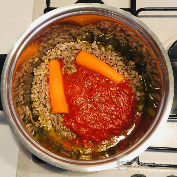 Паста болоньезе  - фото шаг 4