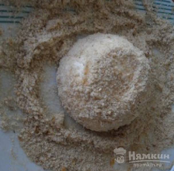 Шампиньоны в панировке - фото шаг 3