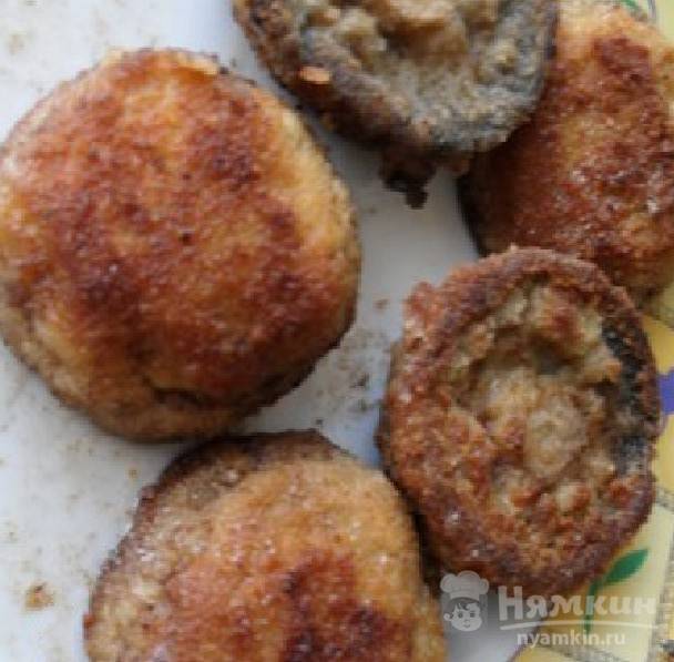 Шампиньоны в панировке - фото шаг 5