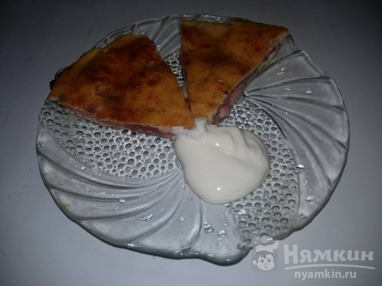 Творожник с манкой и клубникой - фото шаг 7