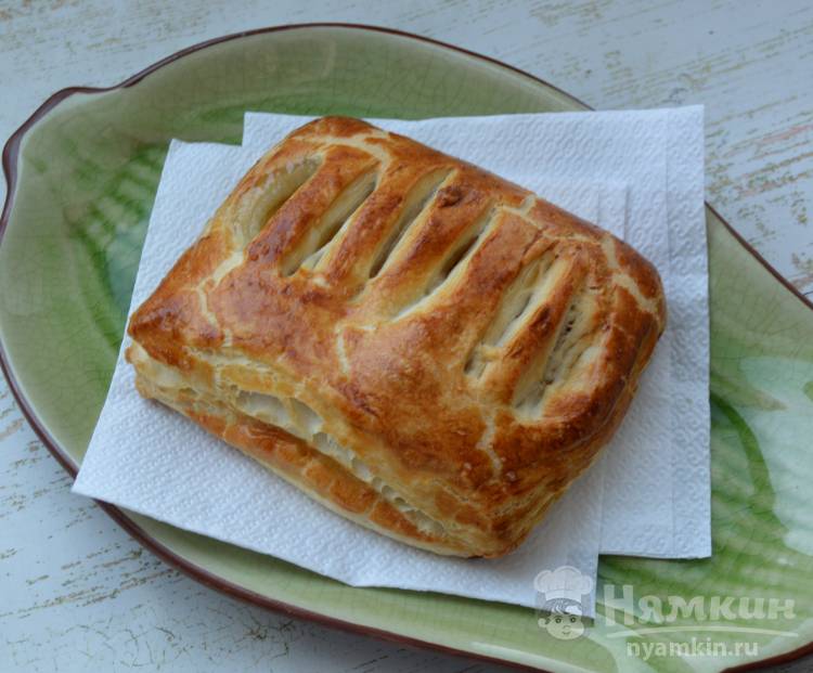 Вкусные слойки с яблоками - фото шаг 5