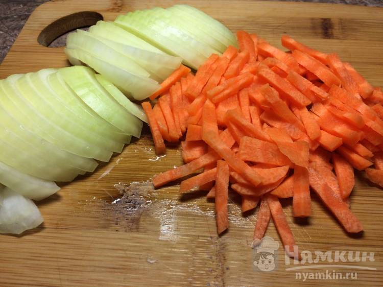 Голубцы с куриным мясом и рисом - фото шаг 4