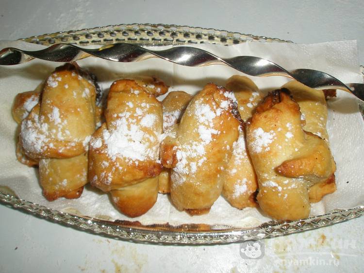 Круассаны со сгущёнкой - фото шаг 5