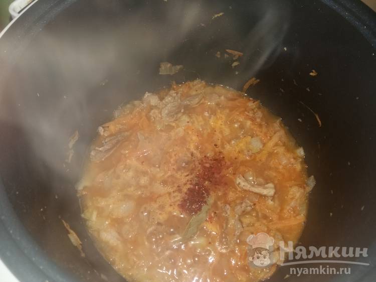 Томатная подлива со свининой и корнем имбиря - фото шаг 4