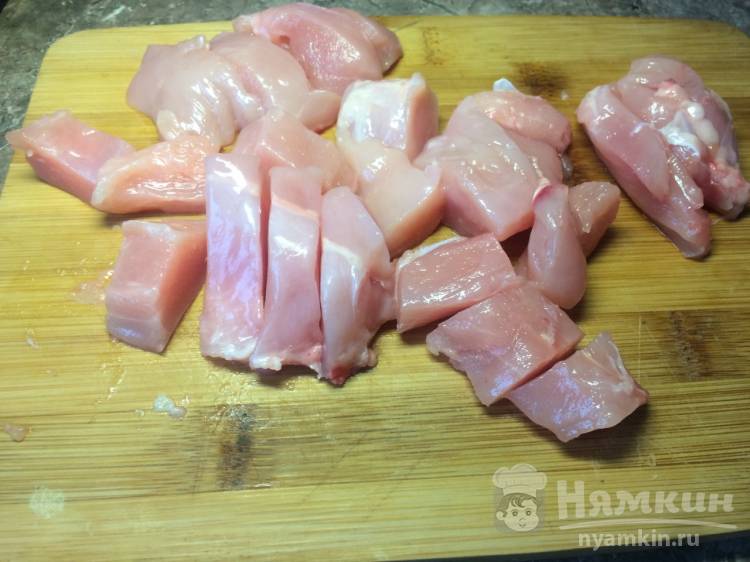 Вкусный плов с куриной грудкой - фото шаг 1