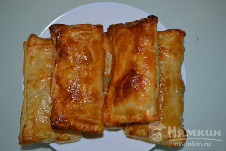 Слойки с картошкой - фото шаг 8