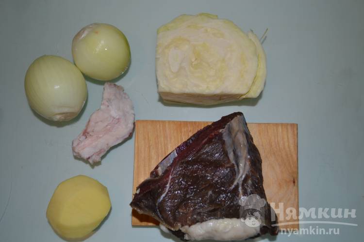 Домашние манты из рубленого мяса - фото шаг 6
