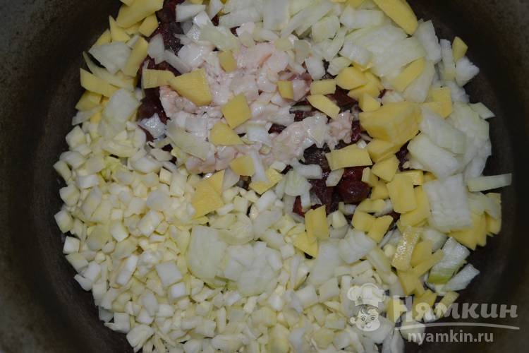 Домашние манты из рубленого мяса - фото шаг 12