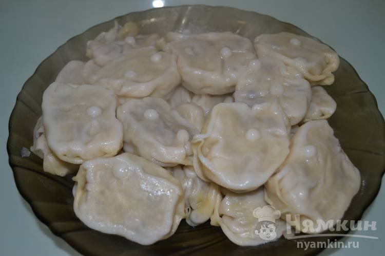 Домашние манты из рубленого мяса - фото шаг 18