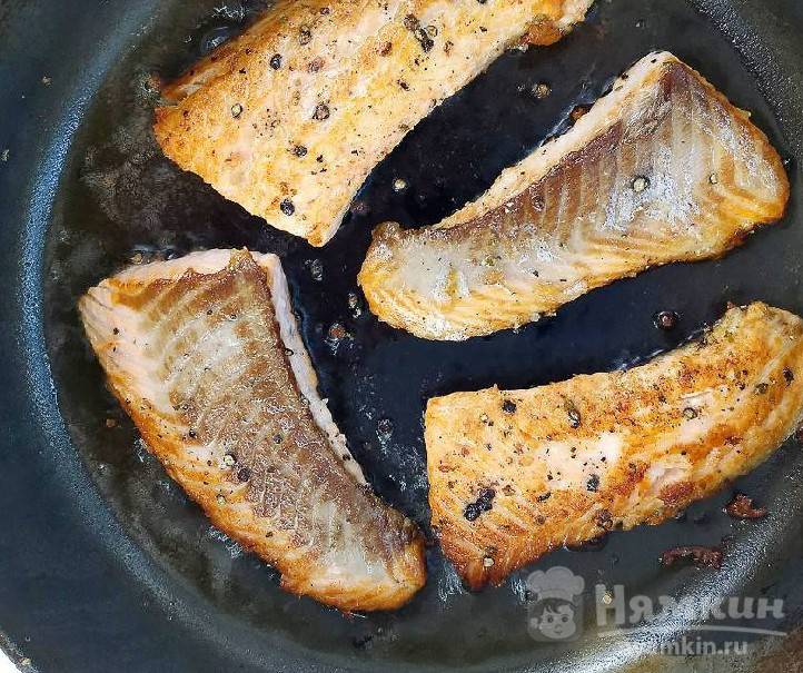 Лосось на сковороде - 8 вкусных рецептов жареного лосося с пошаговыми фото