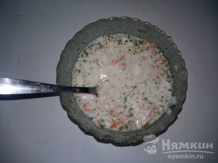 Диетические тефтели под сметанным соусом в рукаве - фото шаг 3