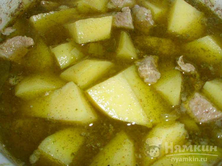 Свинина и картофель со специями - фото шаг 4