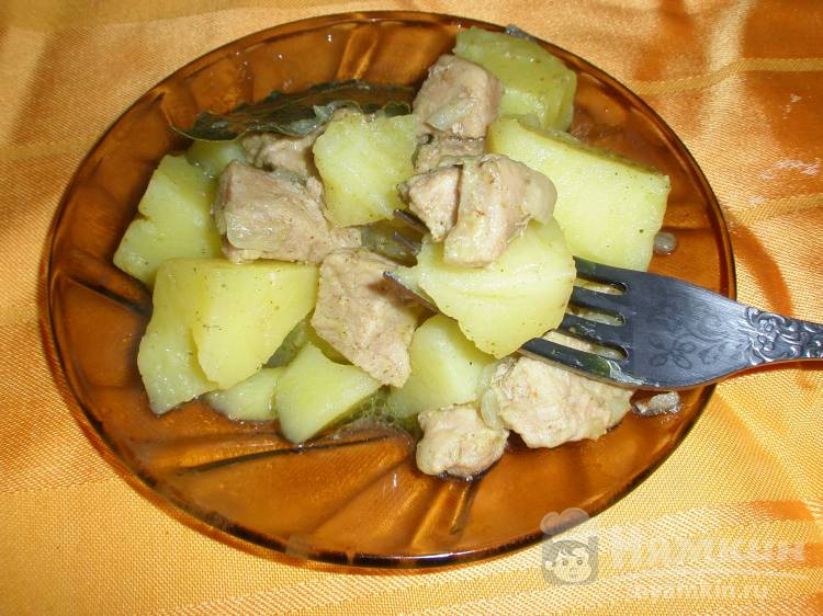 Свинина и картофель со специями - фото шаг 5