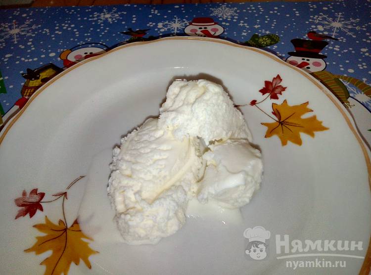Мороженое с бананом и грецким орехом  - фото шаг 4
