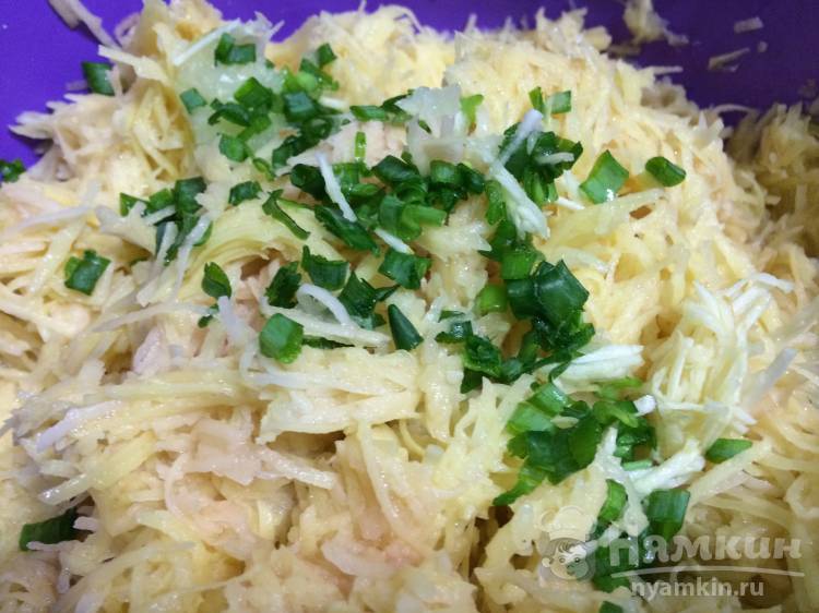 Драники без яиц с рисовой мукой - фото шаг 5
