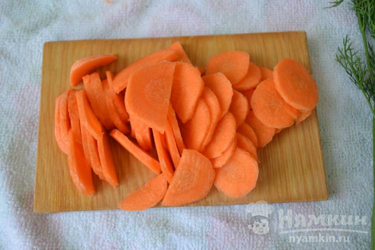 Суп со стручковой фасолью и курицей - фото шаг 3