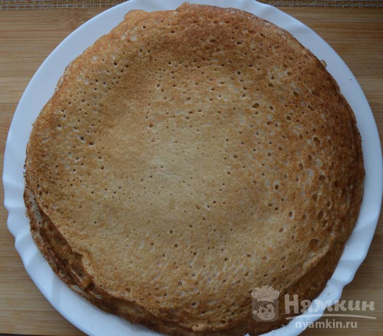 Блинчики с курицей и сыром - фото шаг 1