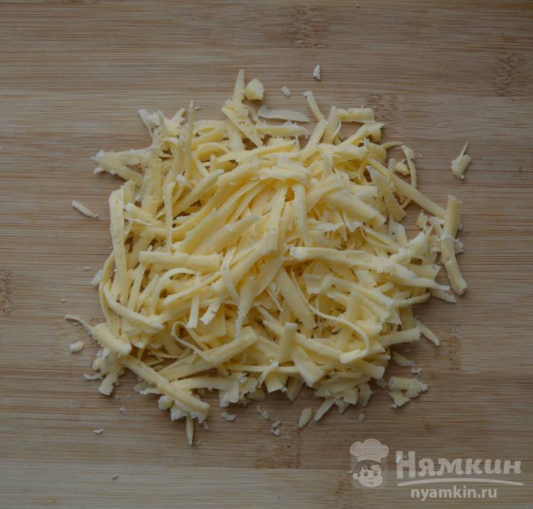 Блинчики с курицей и сыром - фото шаг 3