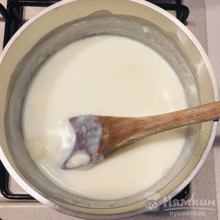 Классический рецепт соуса бешамель из молока, масла и муки