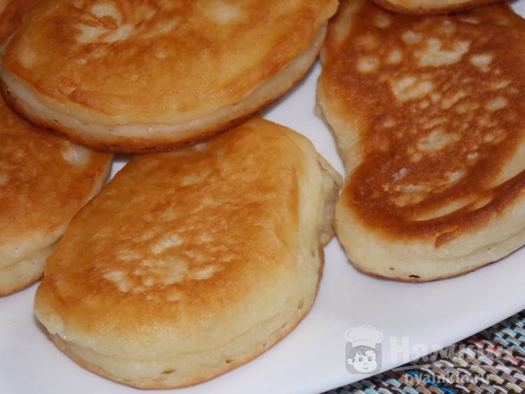 Сладкие оладьи на кефире - фото шаг 5
