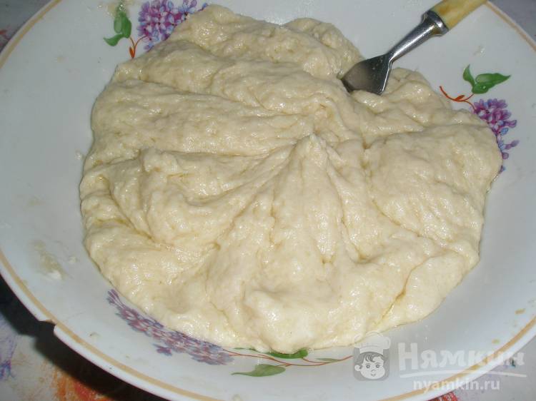 Сосиски в постном тесте - фото шаг 3