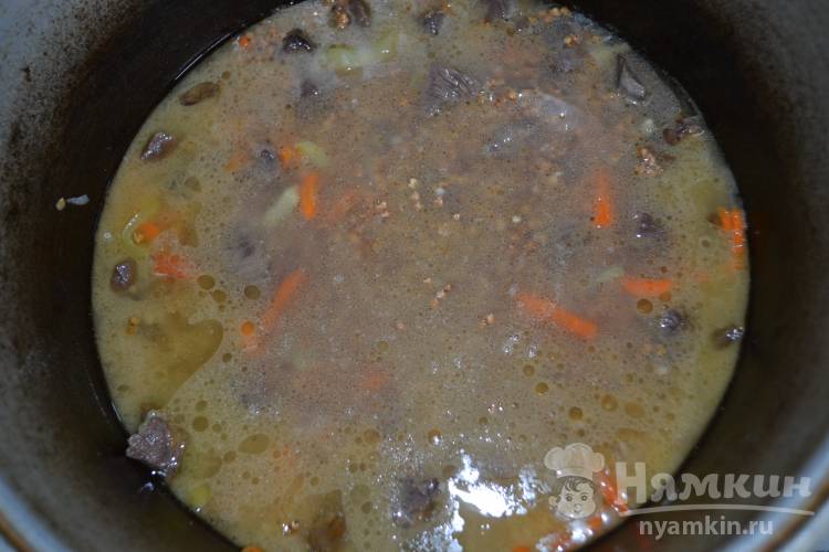 Вкусная гречка с мясом и овощами - фото шаг 8