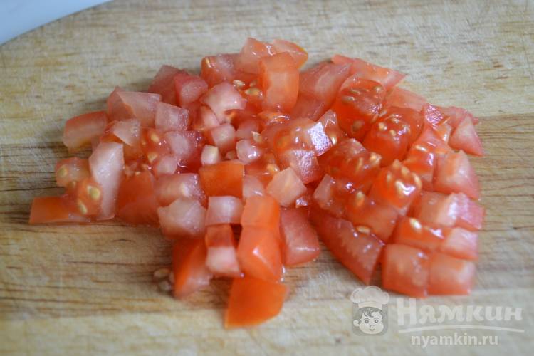 Спагетти с курицей на сковородке - фото шаг 3