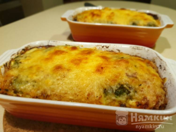 Запеканка из брокколи с сыром и яйцом  - фото шаг 8