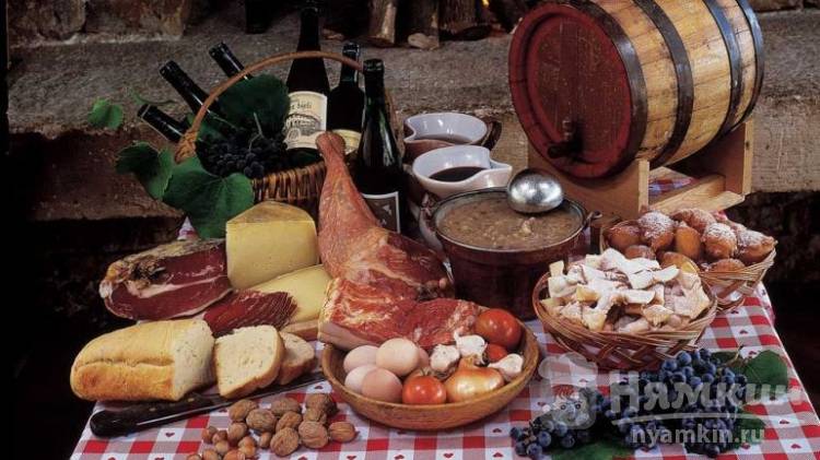 Национальные блюда Хорватии