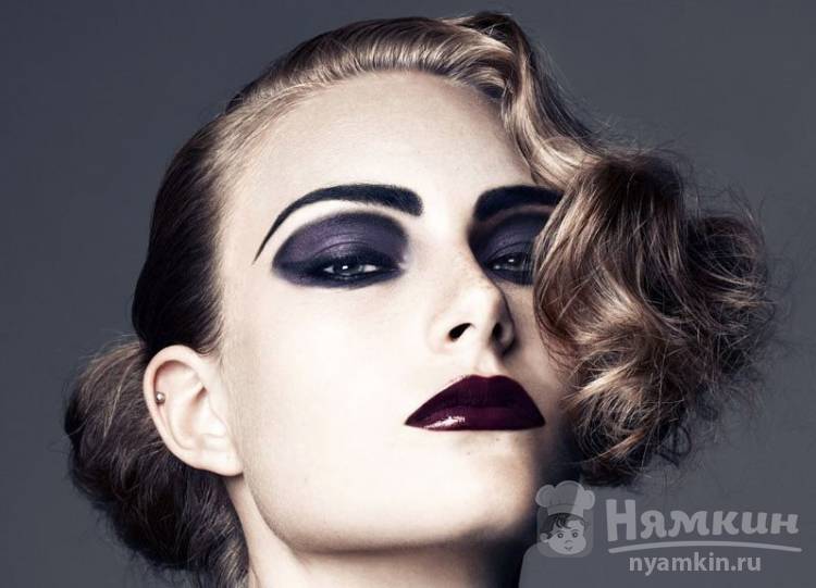 Мрачный макияж: как сделать
