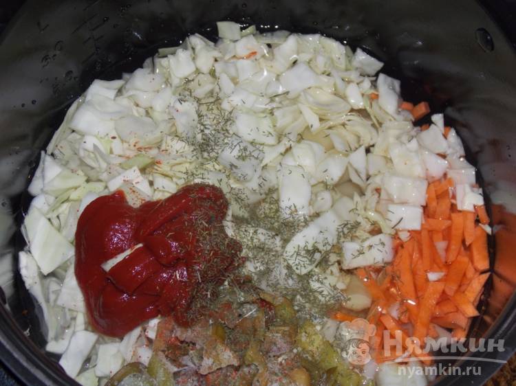 Постный густой суп с овощами в мультиварке - фото шаг 3