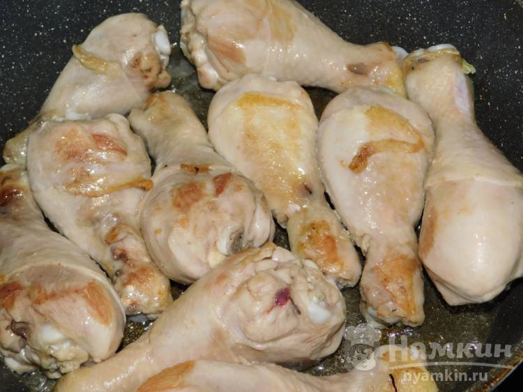 Курица в сливочно-чесночном соусе