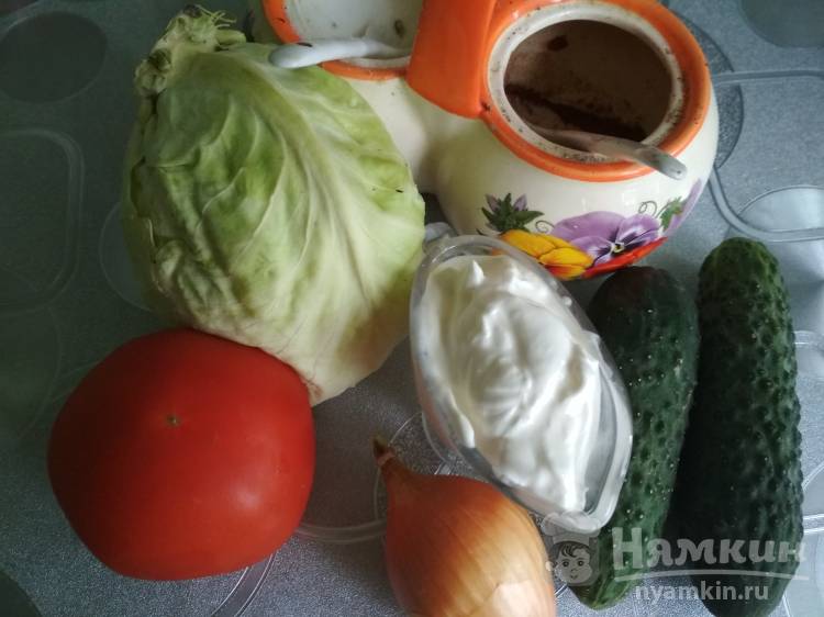 Как приготовить салат из свежей капусты