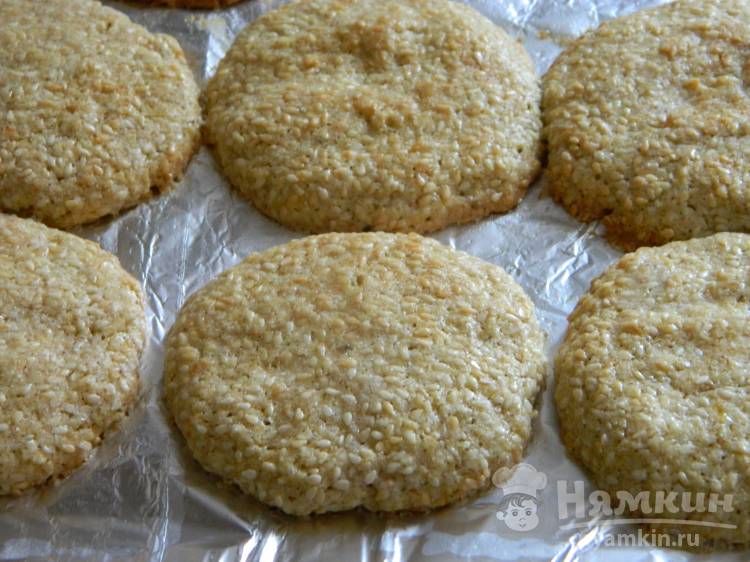 Кунжутное печенье - фото шаг 4