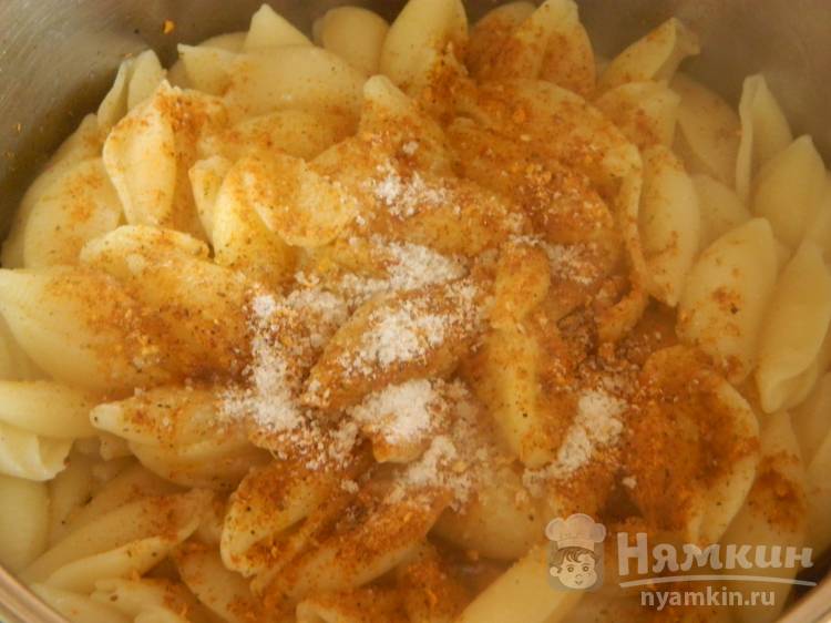 Макароны с сыром и перцем - фото шаг 3