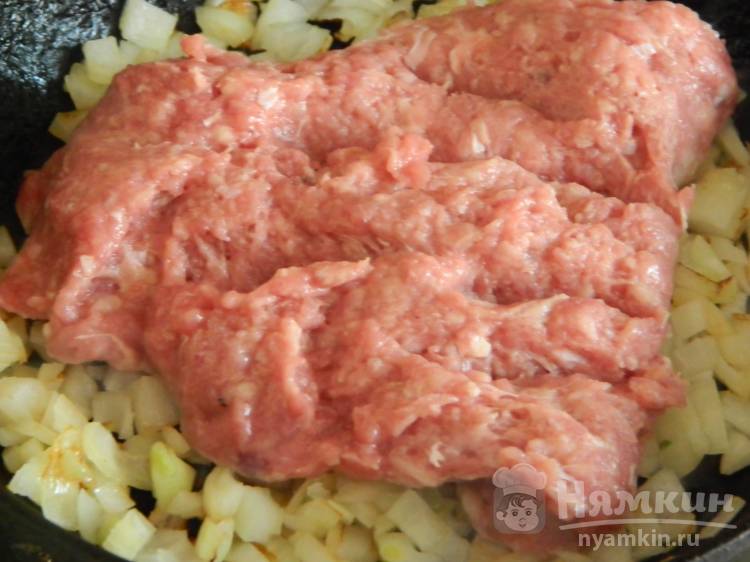 Макароны с индейкой и грибами - фото шаг 3