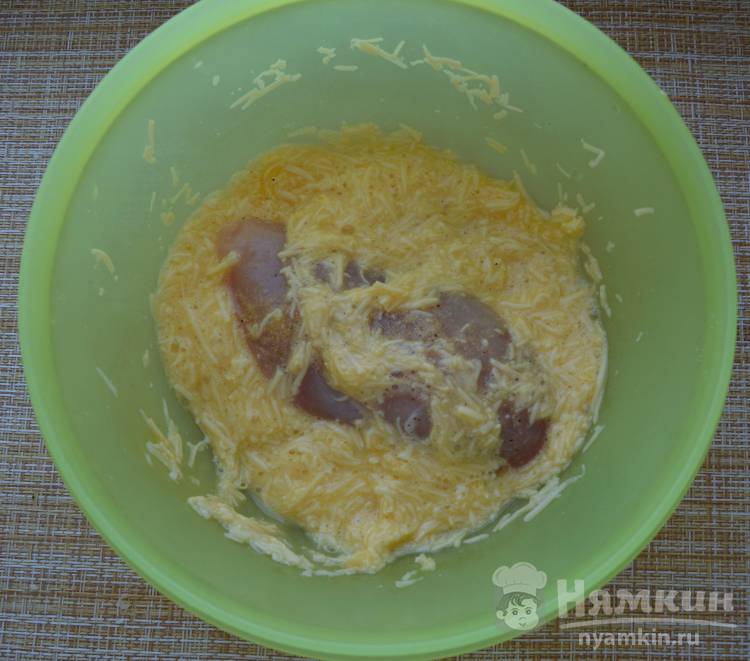  Куриные грудки в сырной панировке - фото шаг 3