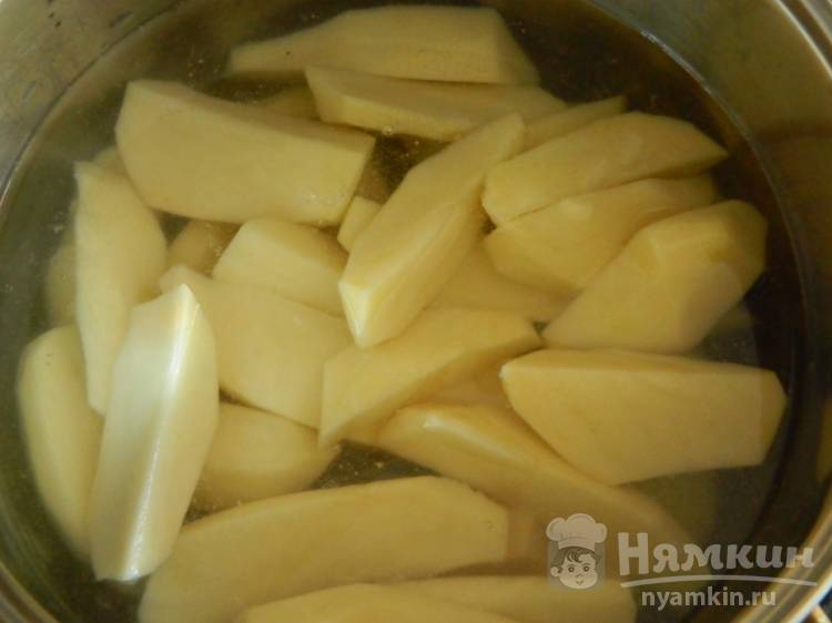 Сливочно-чесночная картошка - фото шаг 2