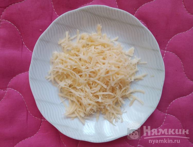 Закуска из яиц с ветчиной и сыром - фото шаг 1