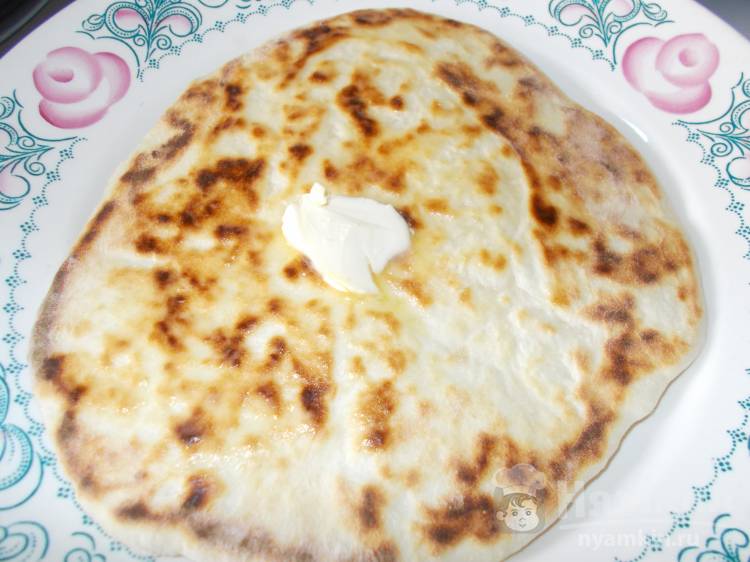 Лепешки на простокваше - фото шаг 7