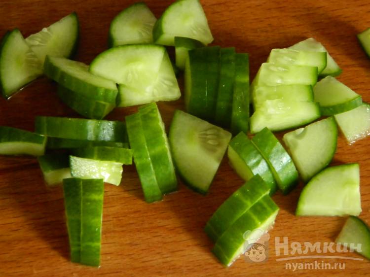 Салат с рисом и тунцом - фото шаг 2