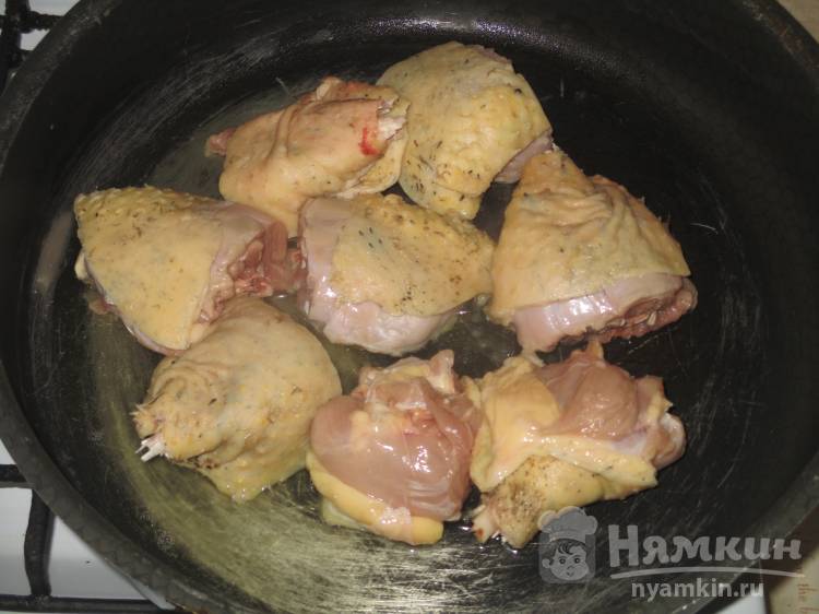 Утиные ножки с рисом - фото шаг 2