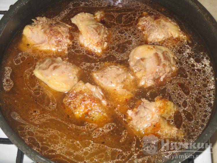 Утиные ножки с рисом - фото шаг 4