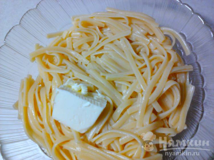 Макароны с сыром и сливочным маслом - фото шаг 2