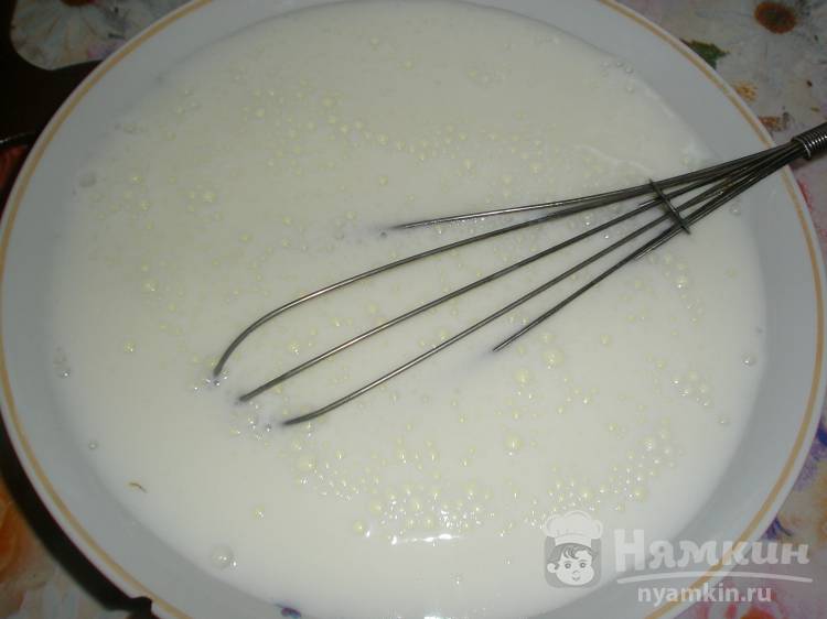 Заливной пирог с картофельной начинкой - фото шаг 1