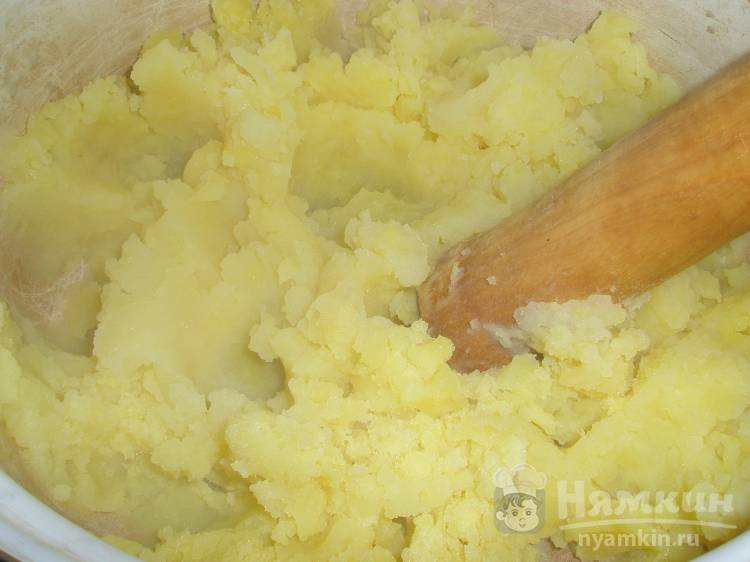 Заливной пирог с картофельной начинкой - фото шаг 4