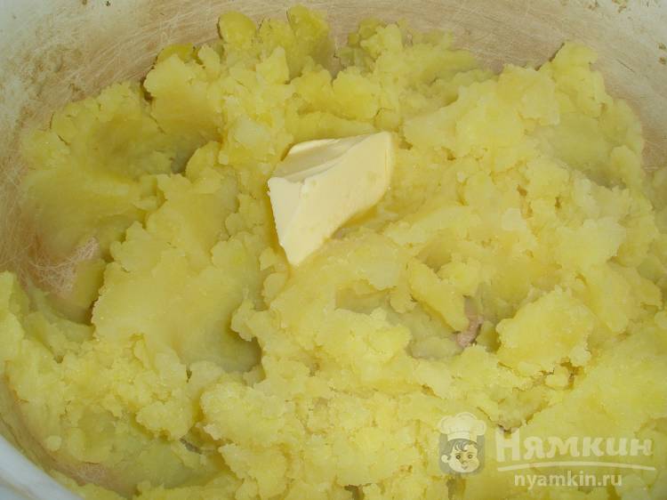 Заливной пирог с картофельной начинкой - фото шаг 5
